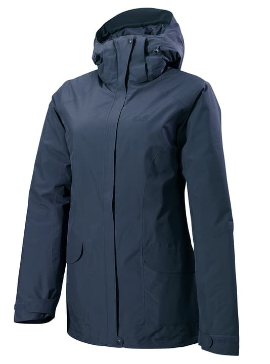 Jack Wolfskin KIRUNA TRAIL JKT WOMEN Damen-Trekkingjacke KIRUNA TRAIL JKT WOMEN Damen-Trekkingjacke Jack Wolfskin 462787300543 Farbe marine Grösse L Bild-Nr. 1
