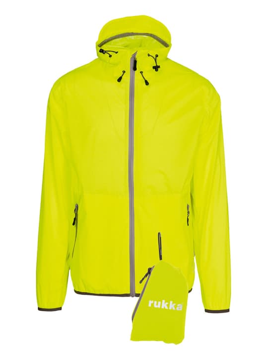 Image of Rukka Shelter Regenjacke neongelb