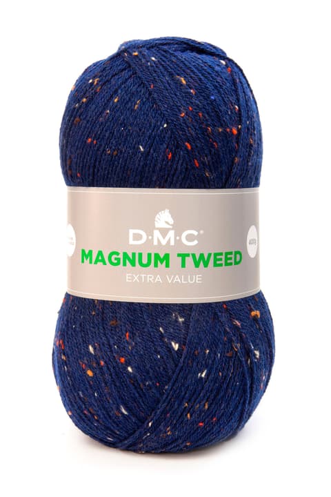 Image of DMC Wolle Magnum Tweed, dunkelblau
