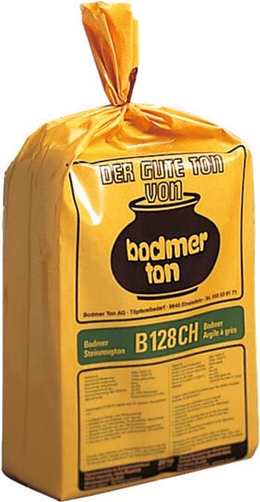 Bodmer Argille per terraglia  tipo B128CH, con chamotte