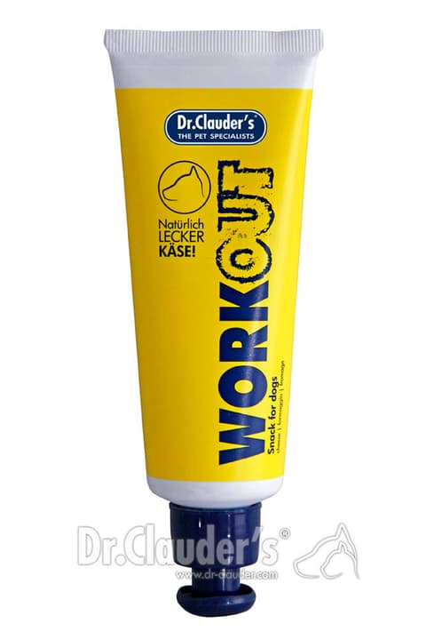 Image of Dr. Clauders Workout Tube Snack mit Käse, 0.1 kg Hundeleckerli