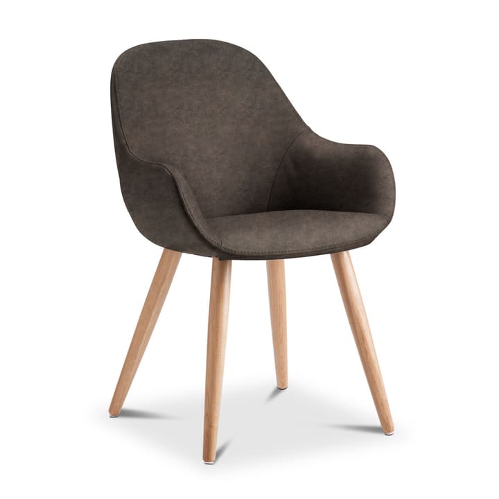 LAYLA Chaise Jeans LAYLA Chaise Jeans 366027808104 Dimensions L: 56.0 cm x P: 60.0 cm x H: 84.0 cm Couleur Brun foncé Photo no. 1
