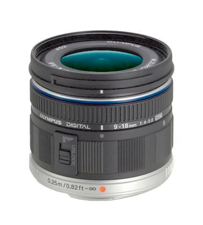 Olympus M.Zuiko DIGITAL ED 9-18mm f/4.0-5.6 Objectif Noir Objectif M.Zuiko DIGITAL ED 9-18mm f/4.0-5.6 Objectif Noir Objectif Olympus 785300125761 Photo no. 1