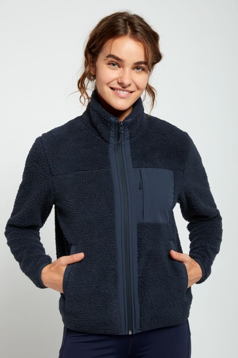 Image of Trevolution Fabienne Fleecejacke marine