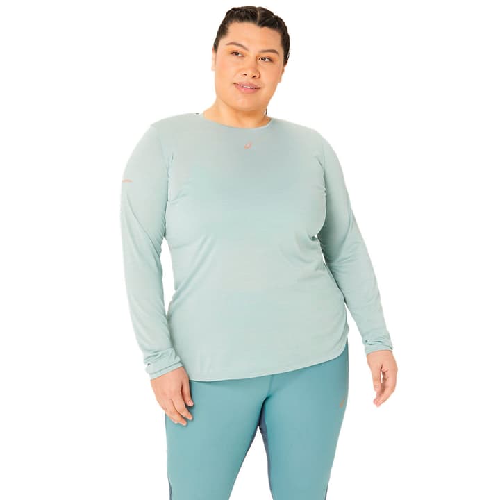 Image of Asics W Nagino Run LS Top Laufshirt aqua