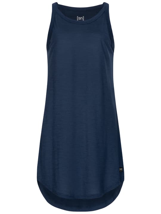 Image of super.natural W Summer Dress Damen-Kleid dunkelblau bei Migros SportXX