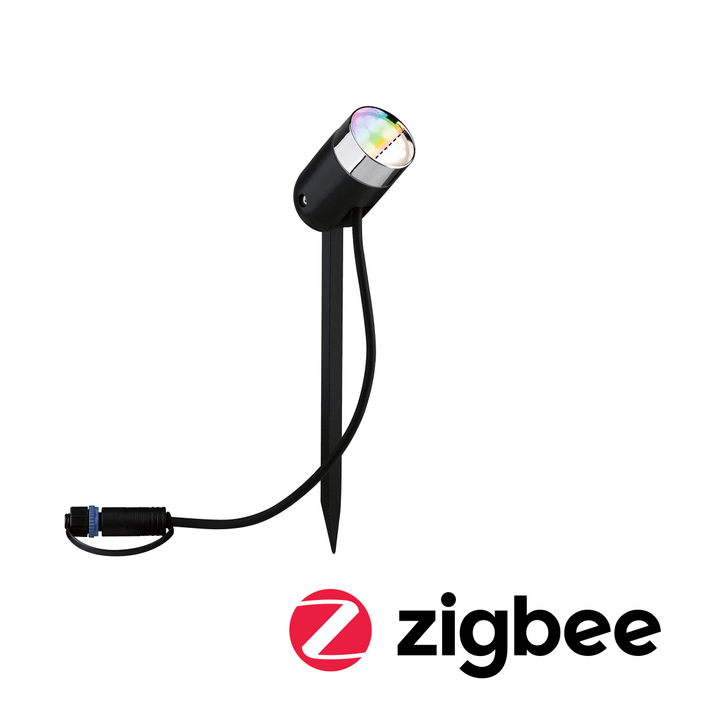 Image of Paulmann Plug & Shine Spot Pike RGBW Zigbee Gartenspot