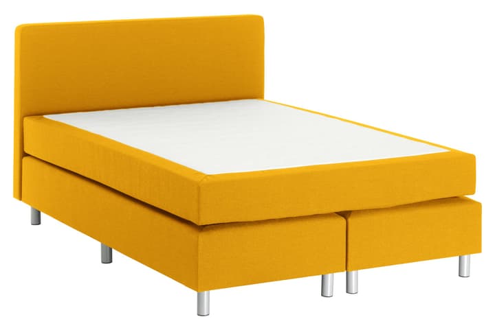 HENRY Boxspringbett HENRY Boxspringbett 404448914050 Farbe Gelb Grösse B: 140.0 cm x T: 200.0 cm Bild Nr. 1