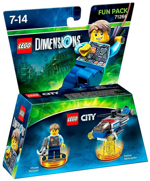 LEGO Dimensions Fun Pack - LEGO City Chase McCain Physique (Box) LEGO Dimensions Fun Pack - LEGO City Chase McCain Physique (Box) 785300122143 Photo no. 1