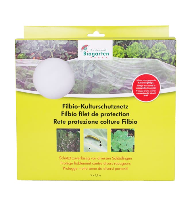 Image of Andermatt Biogarten FILBIO Kulturschutznetz Gartenhilfen