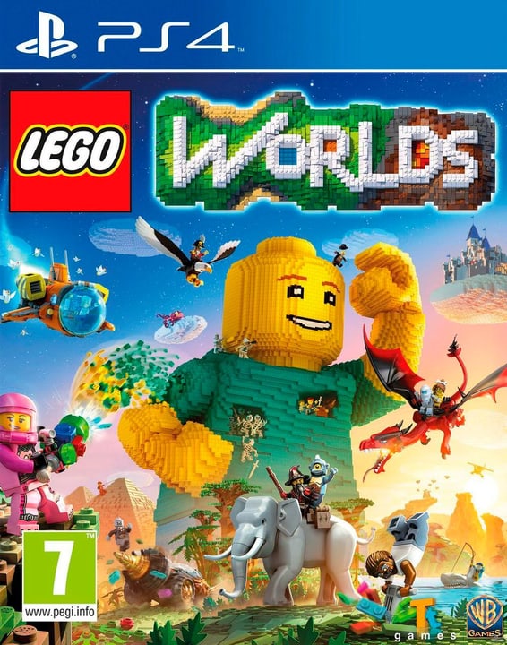 PS4 - LEGO Worlds Box PS4 - LEGO Worlds Box 785300121528 Bild Nr. 1