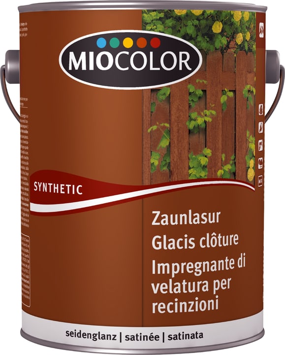 Image of Miocolor Zaunlasur Braun 2.5 l Dauerschutzlasur bei Do it + Garden von Migros