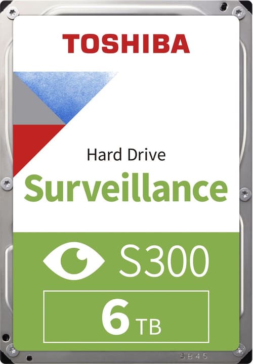 Toshiba S300 Surveillance 6TB 3.5" SATA (BULK) HDD Intern S300 Surveillance 6TB 3.5" SATA (BULK) HDD Intern Toshiba 785300137569 Bild Nr. 1