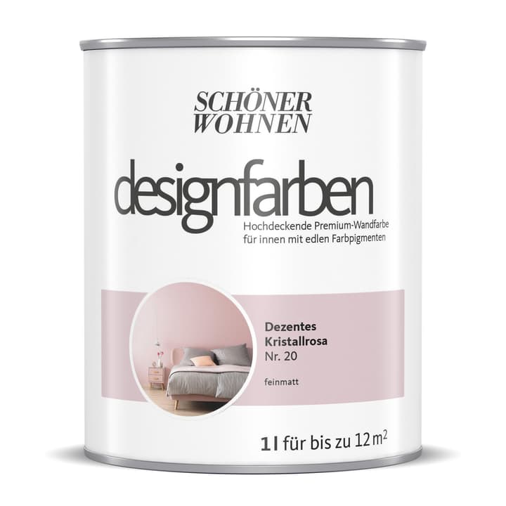 Image of Schöner Wohnen Designfarbe Kristallrosa 1 l Wandfarbe bei Do it + Garden von Migros