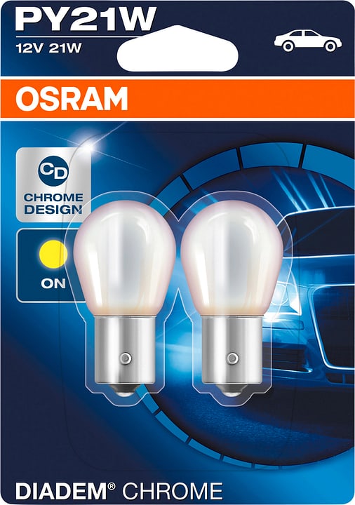 Image of Osram Diadem Chrome PY21W 2 Stk. Autolampe bei Do it + Garden von Migros