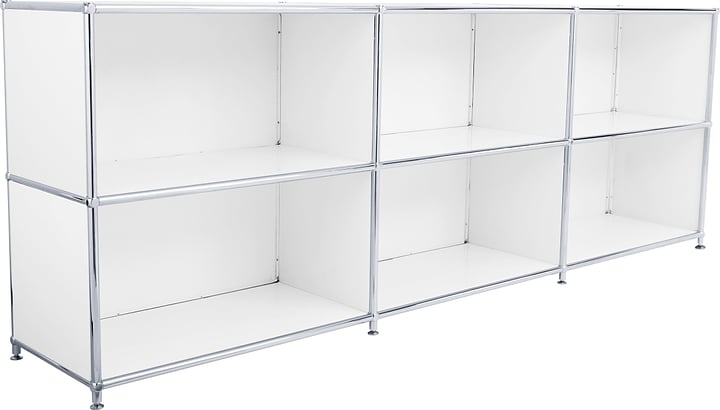 FLEXCUBE Sideboard FLEXCUBE Sideboard 401809500010 Grösse B: 227.0 cm x T: 40.0 cm x H: 80.5 cm Farbe Weiss Bild Nr. 1