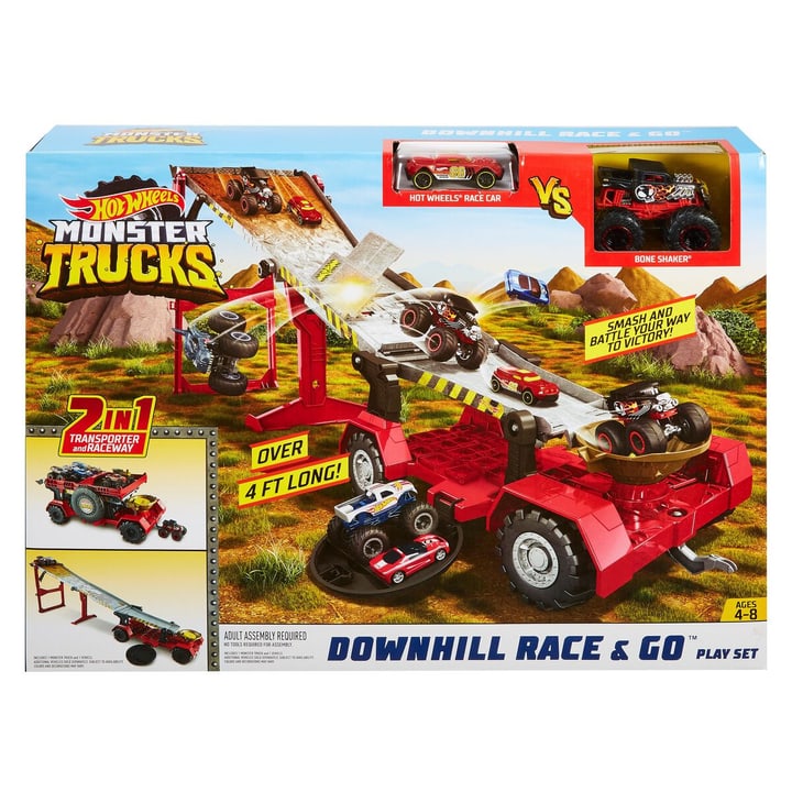 Hot Wheels Monster Trucks Camion Piste Géant Hot Wheels Monster Trucks Camion Piste Géant 748096900000 Photo no. 1