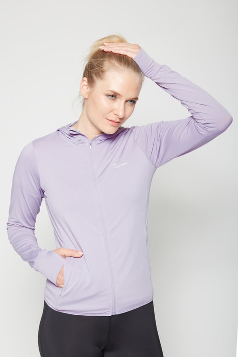 Image of Perform W Jersey Jacket Laufjacke lila bei Migros SportXX