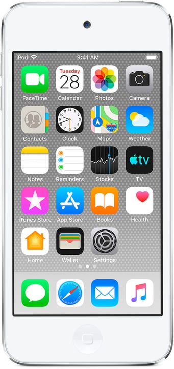 Apple iPod touch 128GB - Argent Mediaplayer iPod touch 128GB - Argent Mediaplayer Apple 773565000000 Couleur Argent Photo no. 1