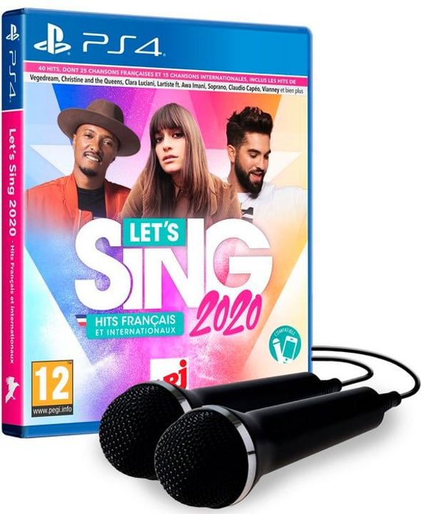 PS4 - Let's Sing 2020 Hits français et internationaux + 2 Mics F Box PS4 - Let's Sing 2020 Hits français et internationaux + 2 Mics F Box 785300146833 Photo no. 1