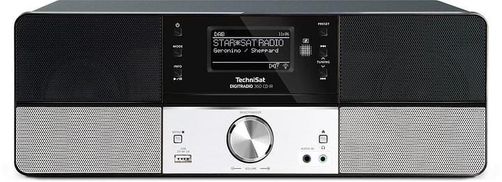 Technisat DigitRadio 360 CD IR - Noir Micro HiFi System DigitRadio 360 CD IR - Noir Micro HiFi System Technisat 785300139548 Photo no. 1