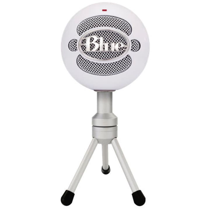 Blue Snowball Microphone iCE USB white versatile Mikrofon Snowball Microphone iCE USB white versatile Mikrofon Blue 785300139726 Bild Nr. 1