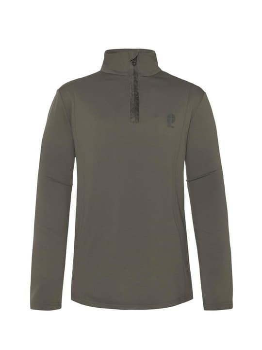 Image of Protest Willowy JR 1/4 zip top Pullover schlamm
