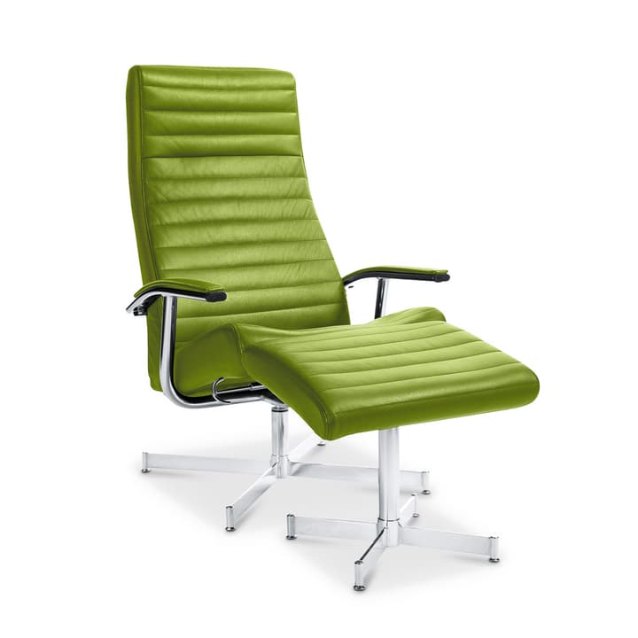 HARVEY Poltrona e poggiapiedi HARVEY Poltrona e poggiapiedi 360002226903 Dimensioni L: 64.0 cm x P: 74.0 cm x A: 105.0 cm Colore Verde chiaro N. figura 1