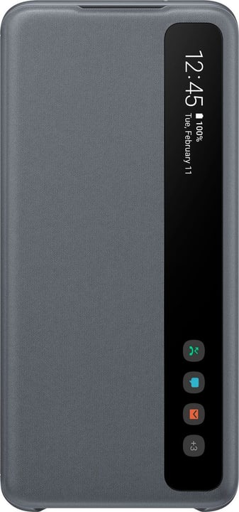 Samsung Clear View Book-Cover Gris Coque Clear View Book-Cover Gris Coque Samsung 798656900000 Photo no. 1