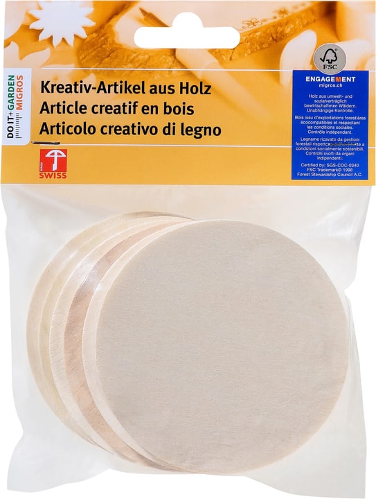 Image of Legna Creativa Holzscheiben Ø8cm Holzscheibe
