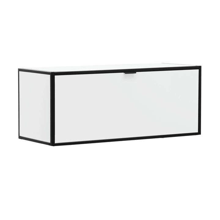 Edition Interio SEVEN Rabat d'étagère avec couvercle SEVEN Rabat d'étagère avec couvercle Edition Interio 360984300000 Dimensions L: 90.0 cm x P: 38.0 cm x H: 35.0 cm Couleur Blanc Photo no. 1