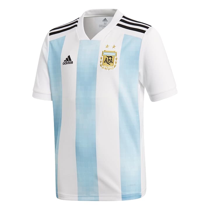 Adidas AFA Home Jersey Youth Réplique pour enfant Argentina AFA Home Jersey Youth Réplique pour enfant Argentina Adidas 464539714041 Couleur bleu claire Taille 140 Photo no. 1