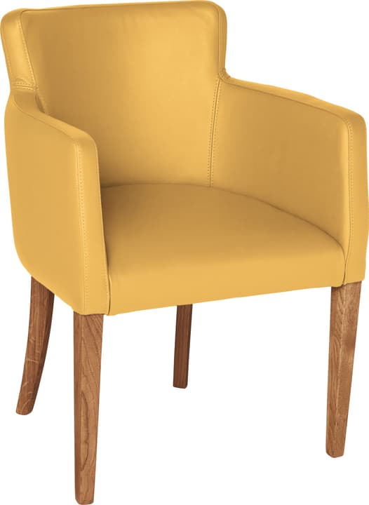 MORISANO Chaise MORISANO Chaise 402358200054 Dimensions L: 56.0 cm x P: 46.0 cm x H: 79.0 cm Couleur Moutarde Photo no. 1