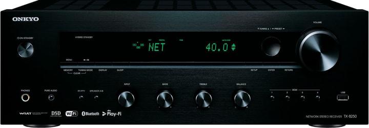Onkyo TX-8250 - Nero Netzwerk-Stereo-Receiver TX-8250 - Nero Netzwerk-Stereo-Receiver Onkyo 785300137691 N. figura 1