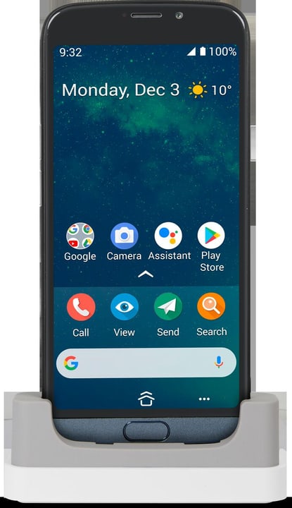 Doro 8050 silver with Cradle&Wallet Smartphone 8050 silver with Cradle&Wallet Smartphone Doro 785300150794 Photo no. 1