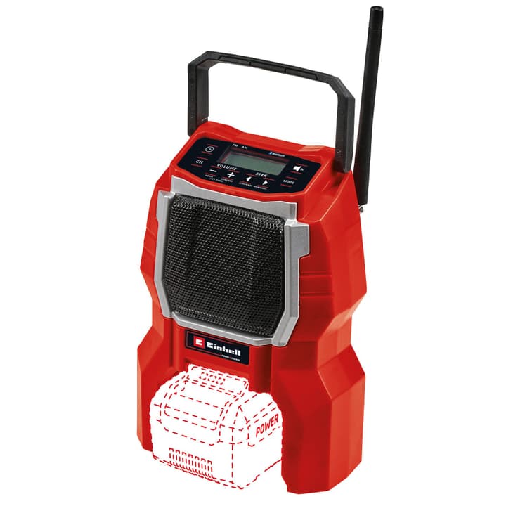 Image of Einhell TC-RA 18 Li-Solo Baustellenradio