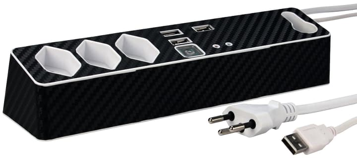 Image of Steffen Steba Desk 3xT13 / 2xUSB Steckdosenleiste bei Do it + Garden von Migros