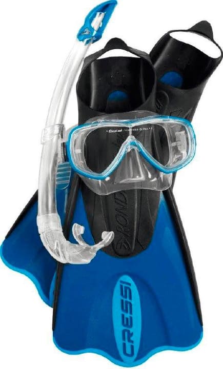 Cressi Tauch- Schnorchelset Tauch- Schnorchelset Cressi 491085713540 Farbe blau Grösse 35-38 Bild-Nr. 1