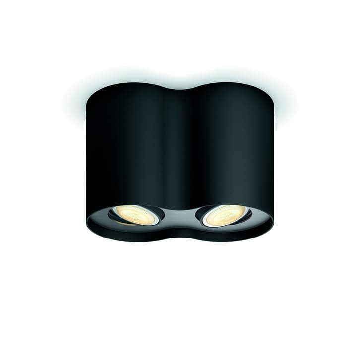 Philips HUE PILLAR Spot nero 2 luci HUE PILLAR Spot nero 2 luci Philips 421412300002 Dimensioni L: 30.5 cm x P: 8.9 cm x A: 10.9 cm x D: 8.9 cm Colore Nero N. figura 1