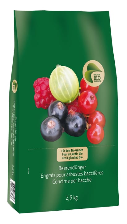 Image of Migros-Bio Garden Beerendünger, 2.5 kg Feststoffdünger bei Do it + Garden von Migros