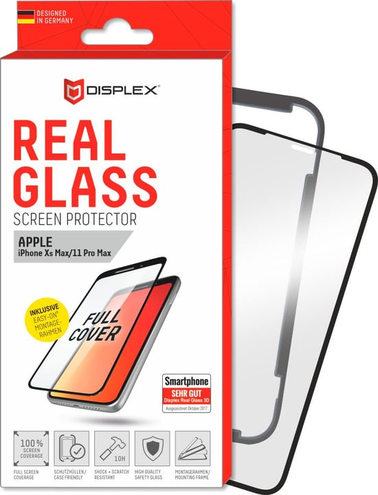 Displex Real Glass Screen Protector Schutzfolie Real Glass Screen Protector Schutzfolie Displex 785300148423 Bild Nr. 1