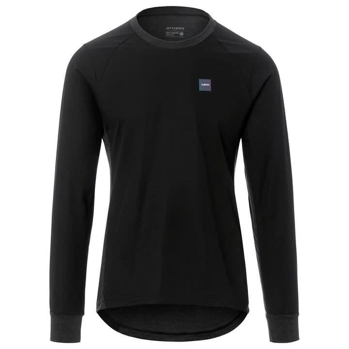 Image of Giro M Roust LS Wind Jersey Bikeshirt schwarz