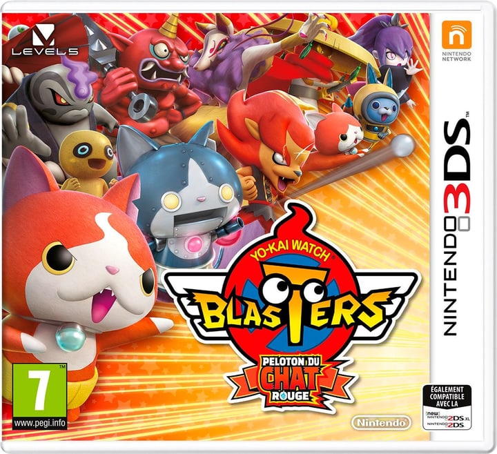 3DS - Yo-Kai Watch Blasters - Peloton du Chat Rouge (F) Box 3DS - Yo-Kai Watch Blasters - Peloton du Chat Rouge (F) Box 785300137867 Bild Nr. 1