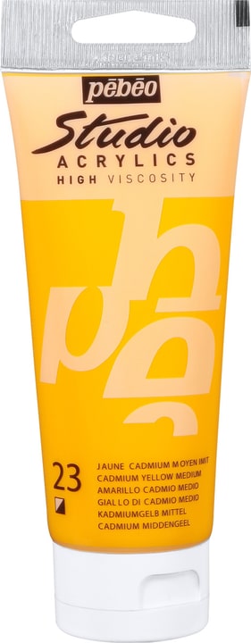 Pebeo Pébéo Studio Acrylic Pébéo Studio Acrylic Pebeo 663509831023 Colore Giallo Cad. Medium N. figura 1