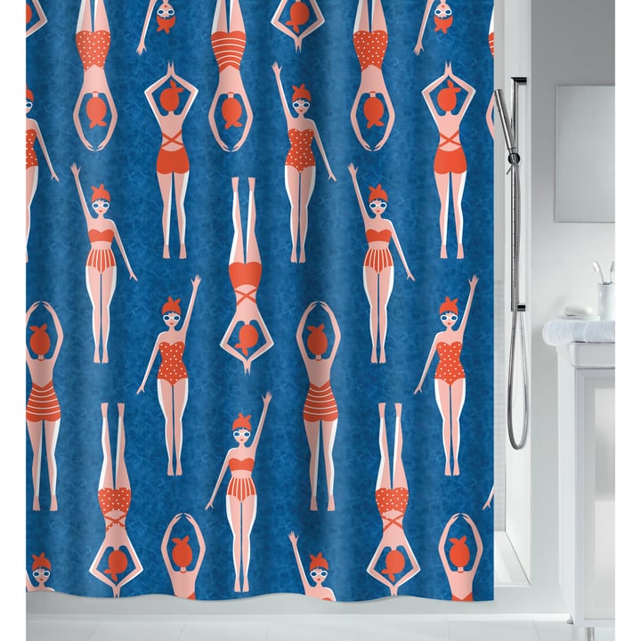 Image of spirella Baigneuses Blue Duschvorhang bei Do it + Garden von Migros