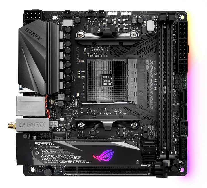 Asus ROG STRIX X470-I Mainboard ROG STRIX X470-I Mainboard Asus 785300143913 Photo no. 1