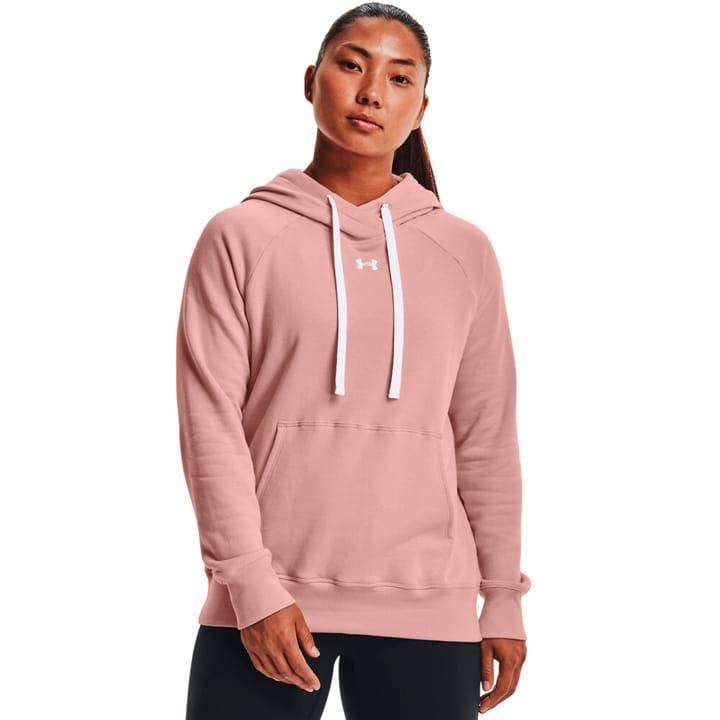 Image of Under Armour W Rival Fleece HB Hoodie Fitnesshoodie altrosa bei Migros SportXX
