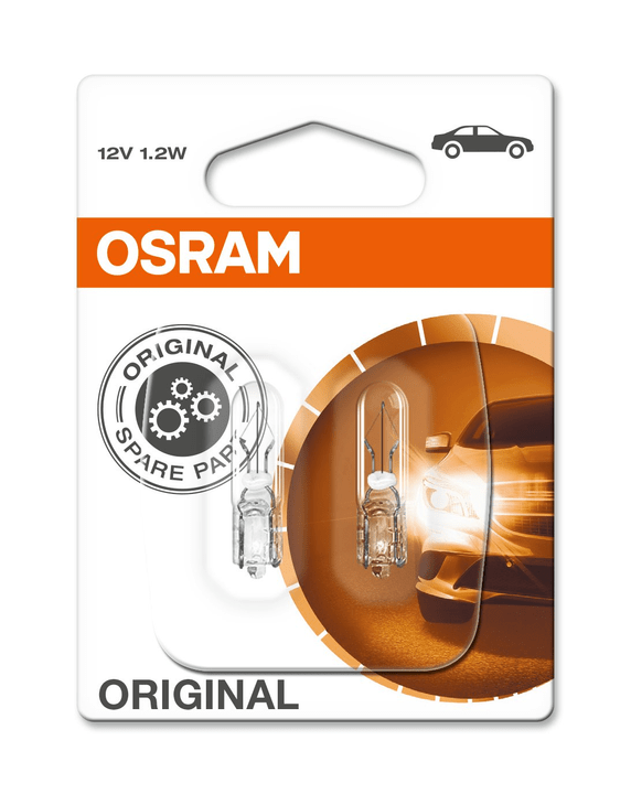 Image of Osram Original W1.2W Duobox Autolampe