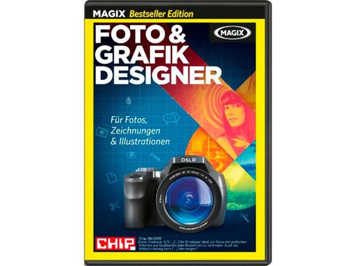 Magix PC Bestseller MAGIX Foto & Grafik Designer Physique (Box) PC Bestseller MAGIX Foto & Grafik Designer Physique (Box) Magix 785300122174 Photo no. 1