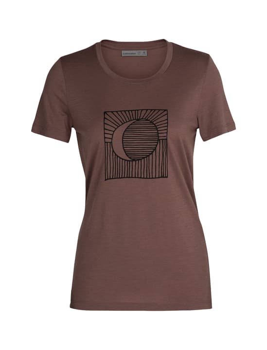 Image of Icebreaker Tech Lite II Nature's Orb Kurzarmshirt altrosa bei Migros SportXX